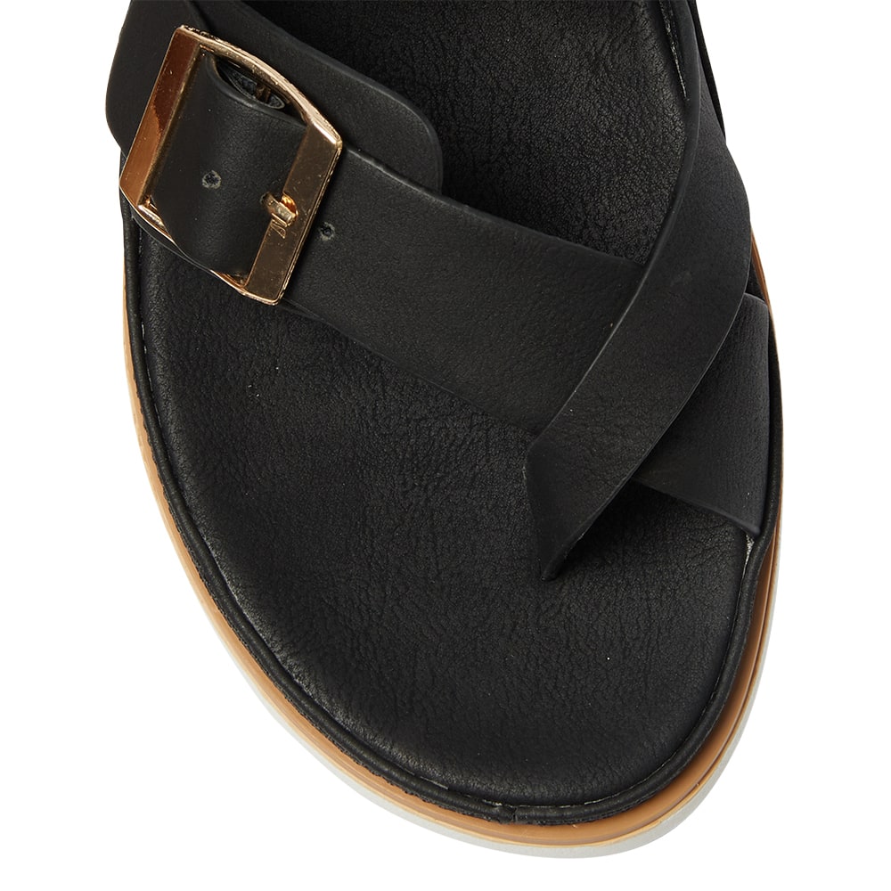 Ecuador Sandal in Black