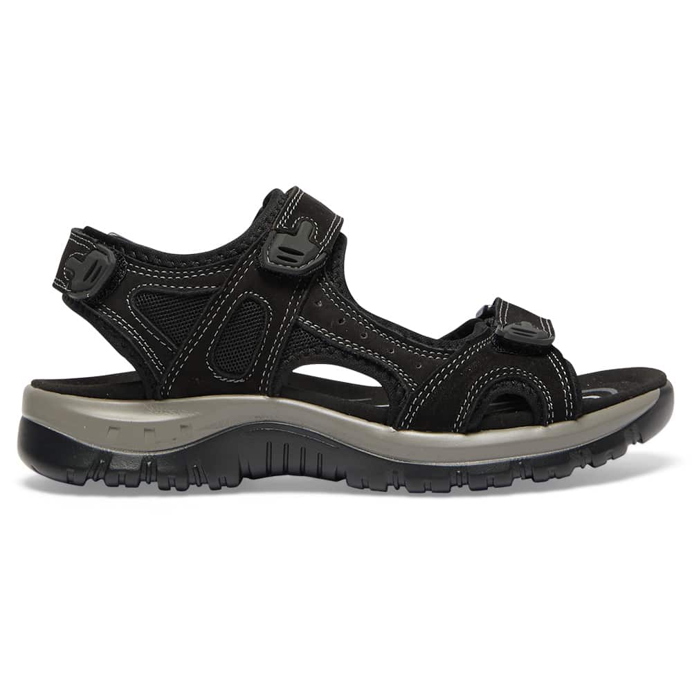 Harvey Sandal in Black