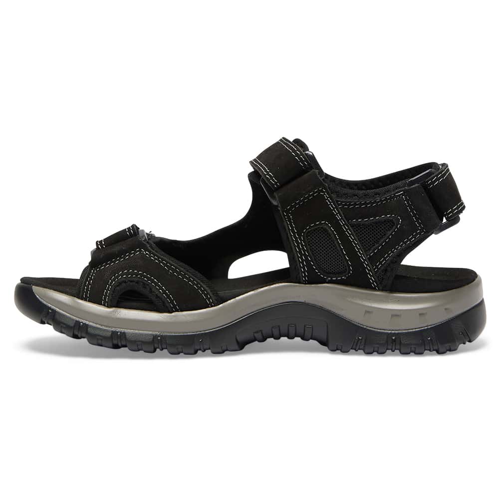 Harvey Sandal in Black