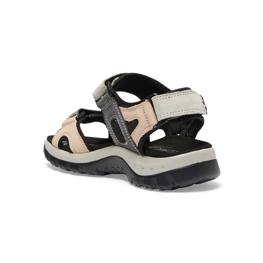 Harvey Sandal in Blush/grey Multi