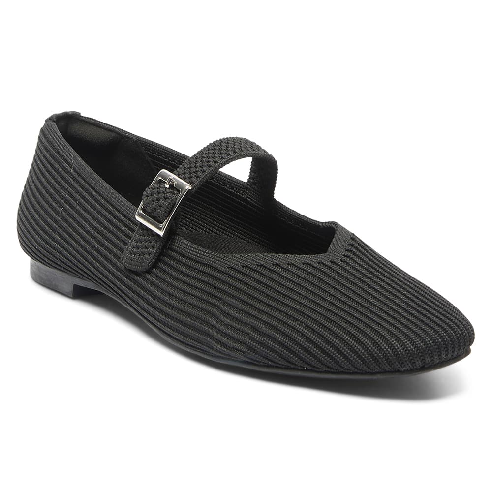 Jazz Ballet Flat in Black