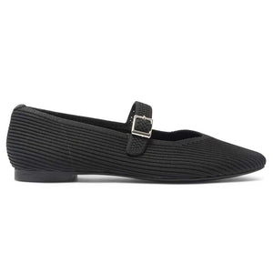 Active Flex Jazz Ballet Flat in Black