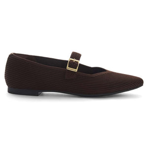 Active Flex Jazz Flat in Chocolate Knit