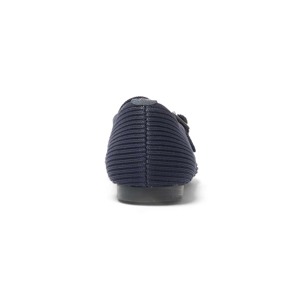 Jazz Ballet Flat in Navy