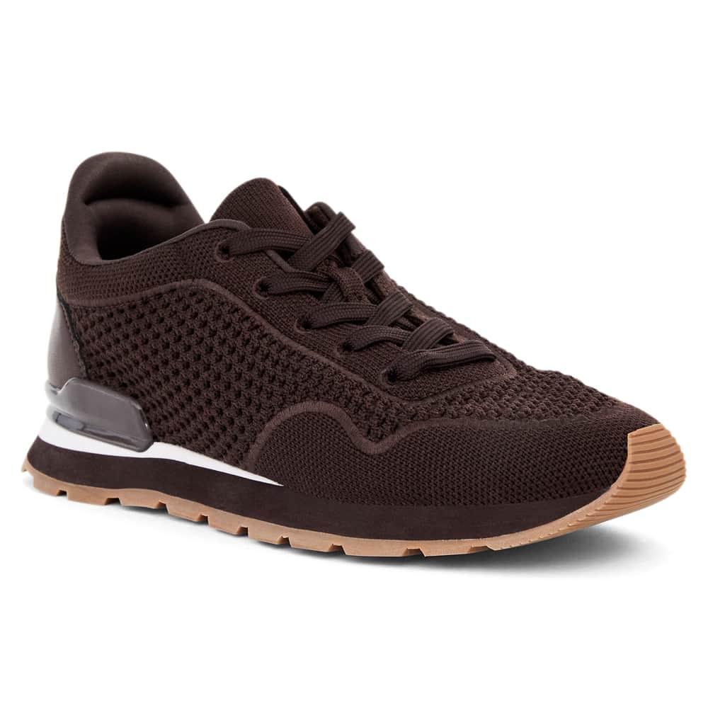 Jedy Sneaker in Chocolate Knit