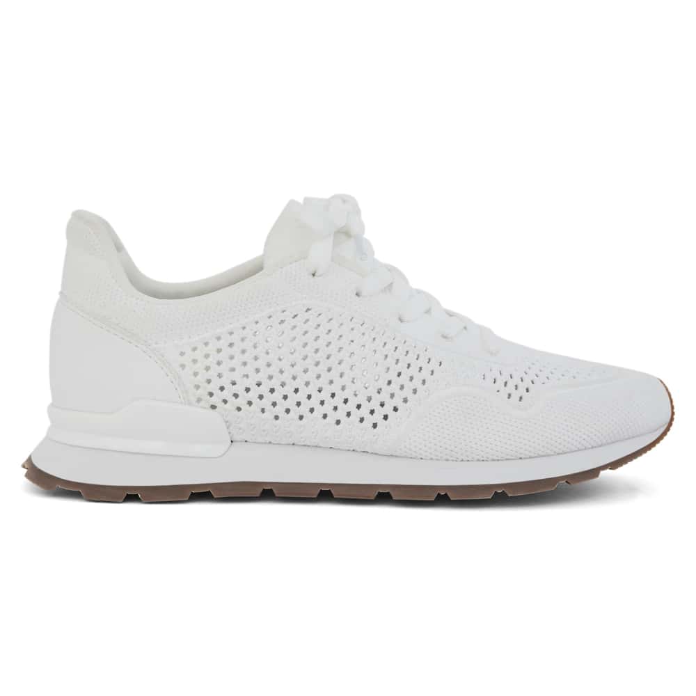 Jedy Sneaker in White Knit
