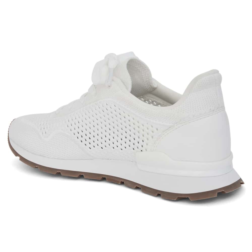 Jedy Sneaker in White Knit