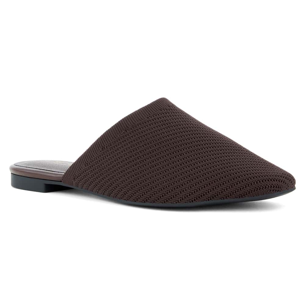 Jolly Slide in Chocolate Knit