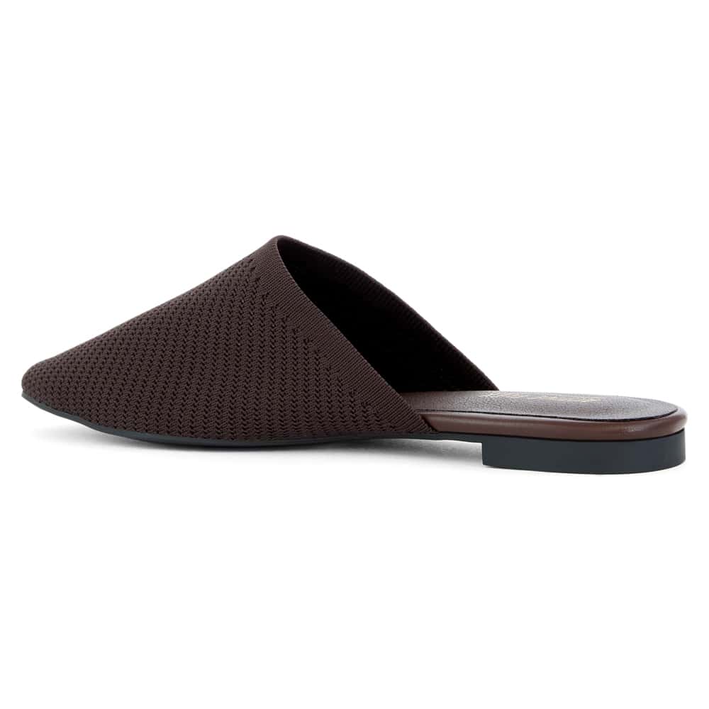 Jolly Slide in Chocolate Knit