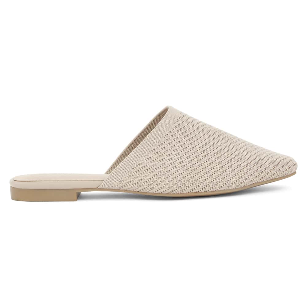 Jolly Slide in Taupe Knit