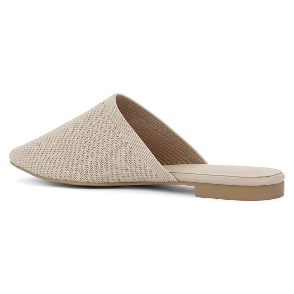 Jolly Slide in Taupe Knit