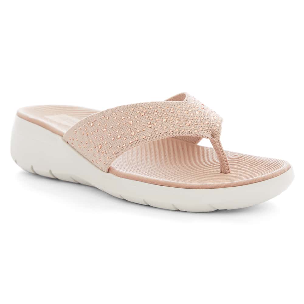 Largo Sandal in Blush Diamante