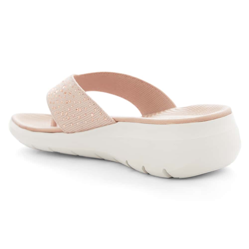 Largo Sandal in Blush Diamante