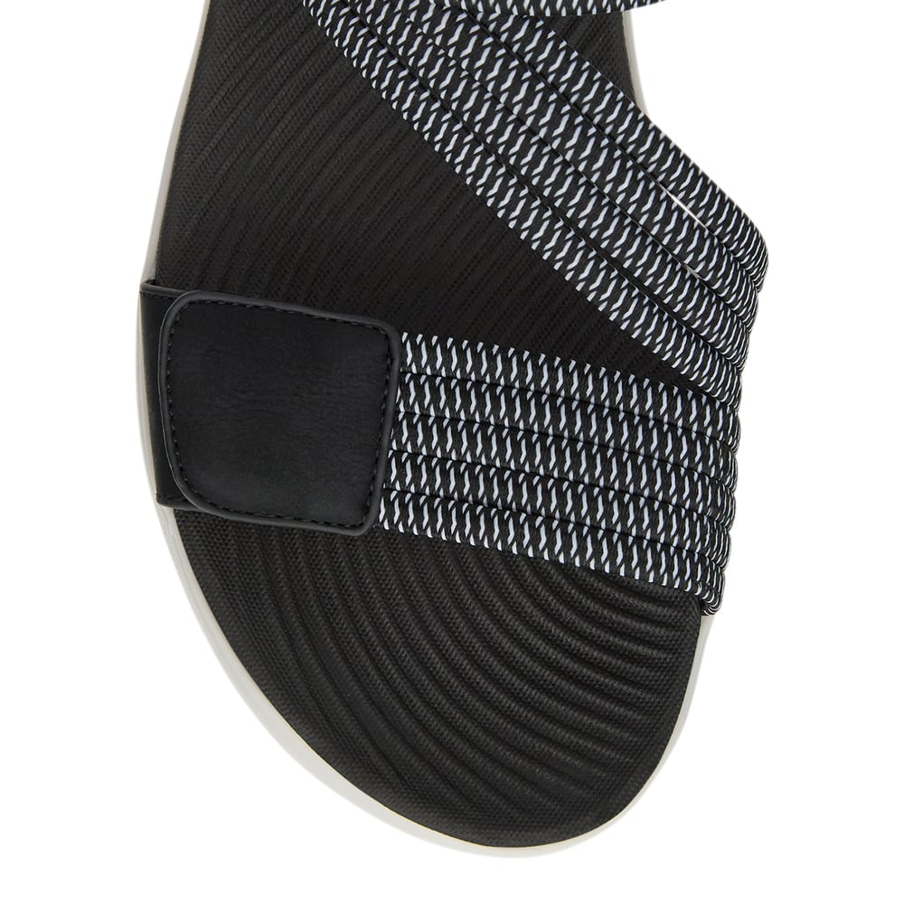 Layton Slide in Black Multi