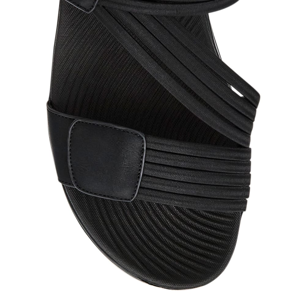 Layton Slide in Black On Black