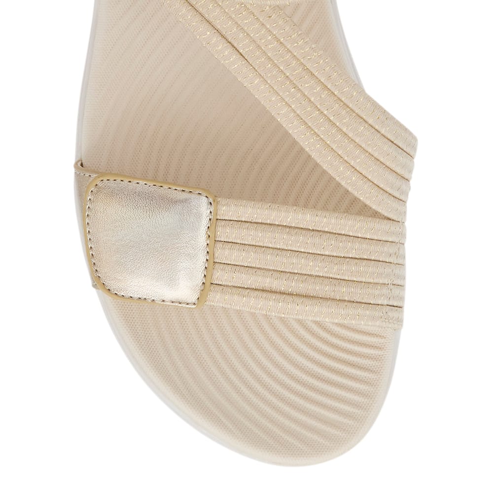 Layton Slide in Gold Multi