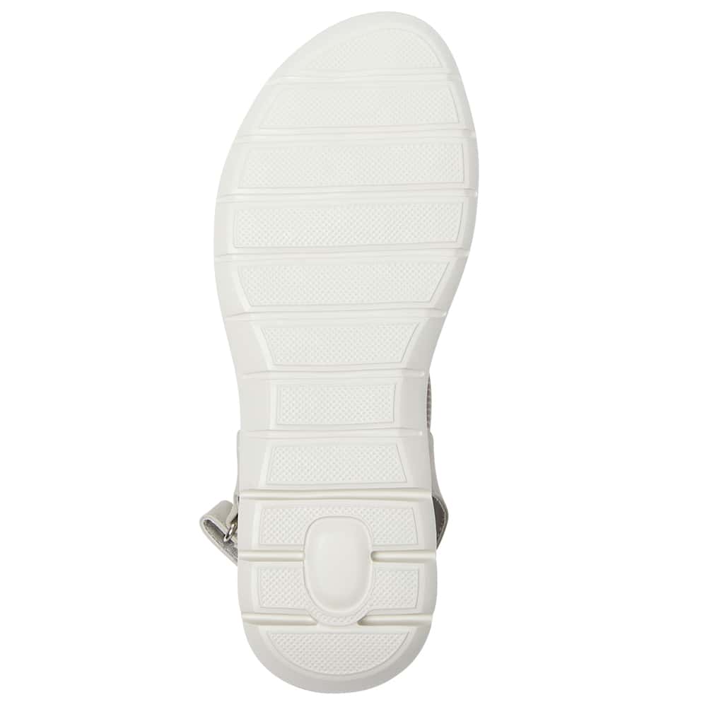 Luna Sandal in Light Grey Multi