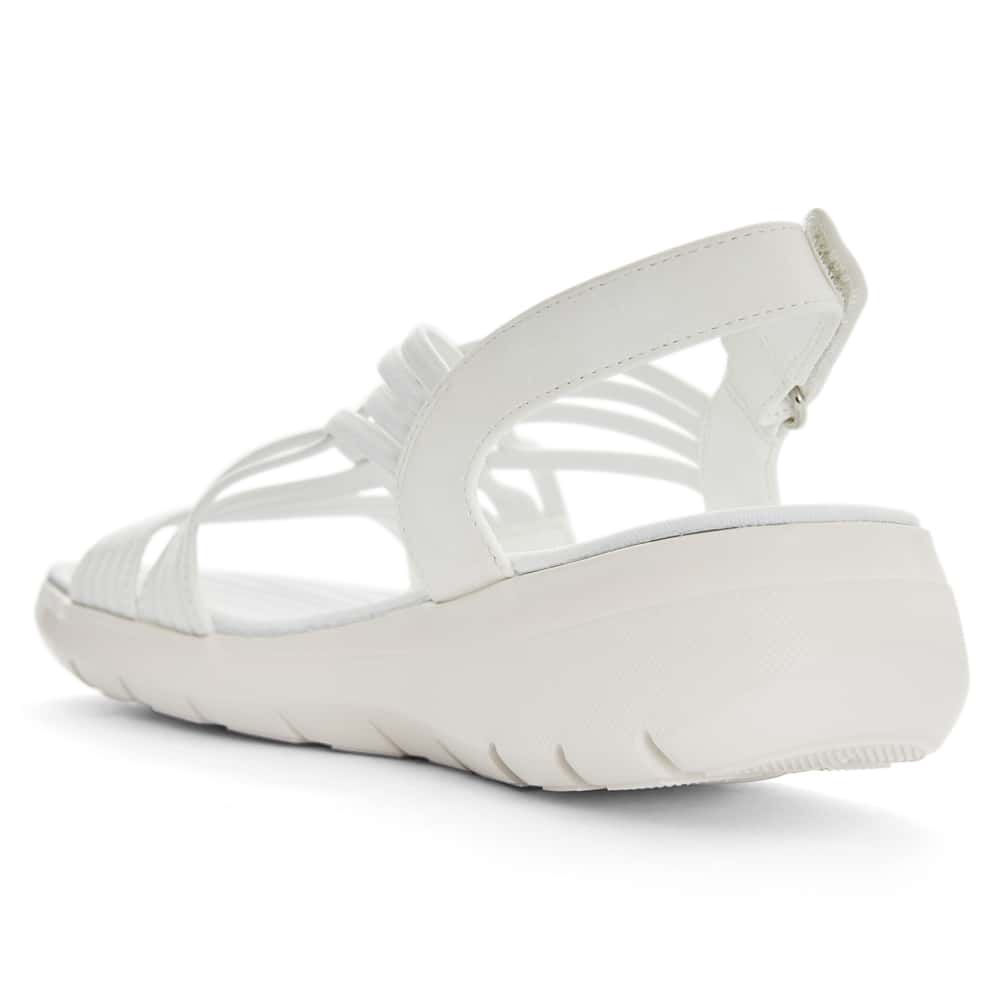 Luna Sandal in White