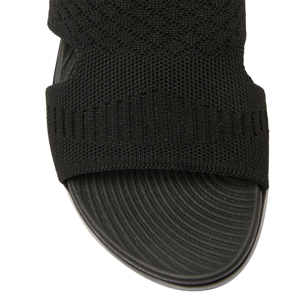 Madon Slide in Black On Black