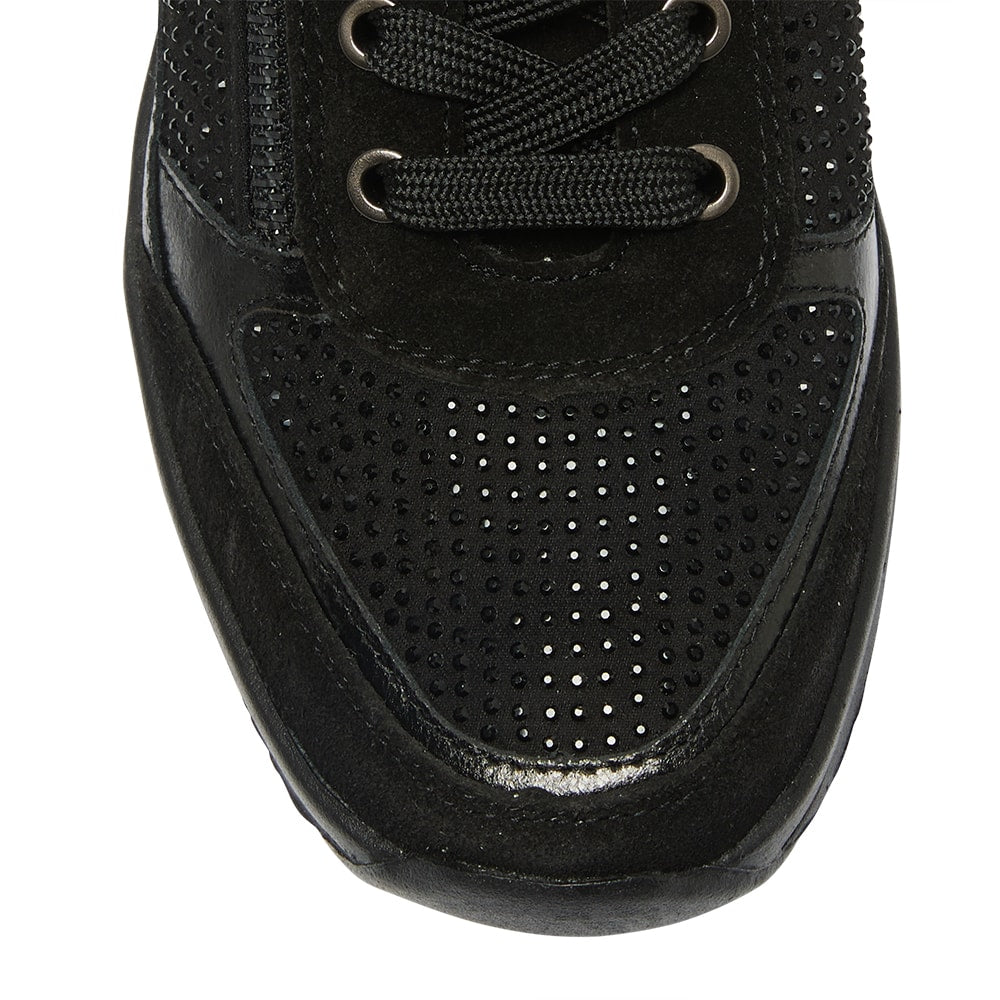 Miami Sneaker in Black Multi Leather