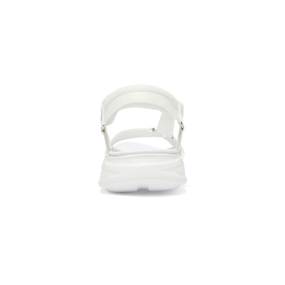 Naples Sandal in White Diamante