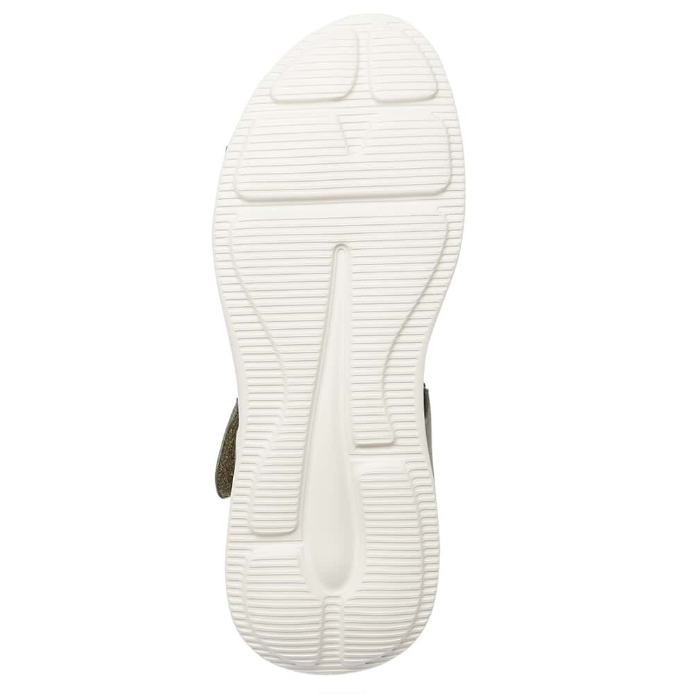 Neon Sandal in Khaki Multi