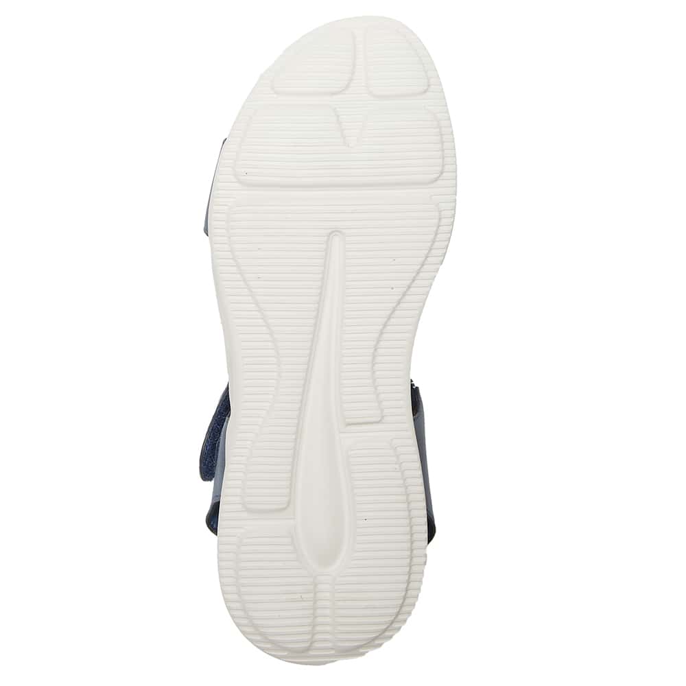 Neon Sandal in Navy