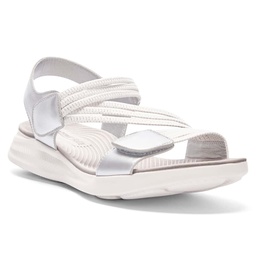 Neon Sandal in Silver