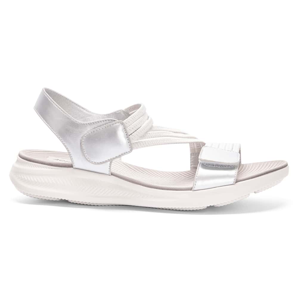 Neon Sandal in Silver