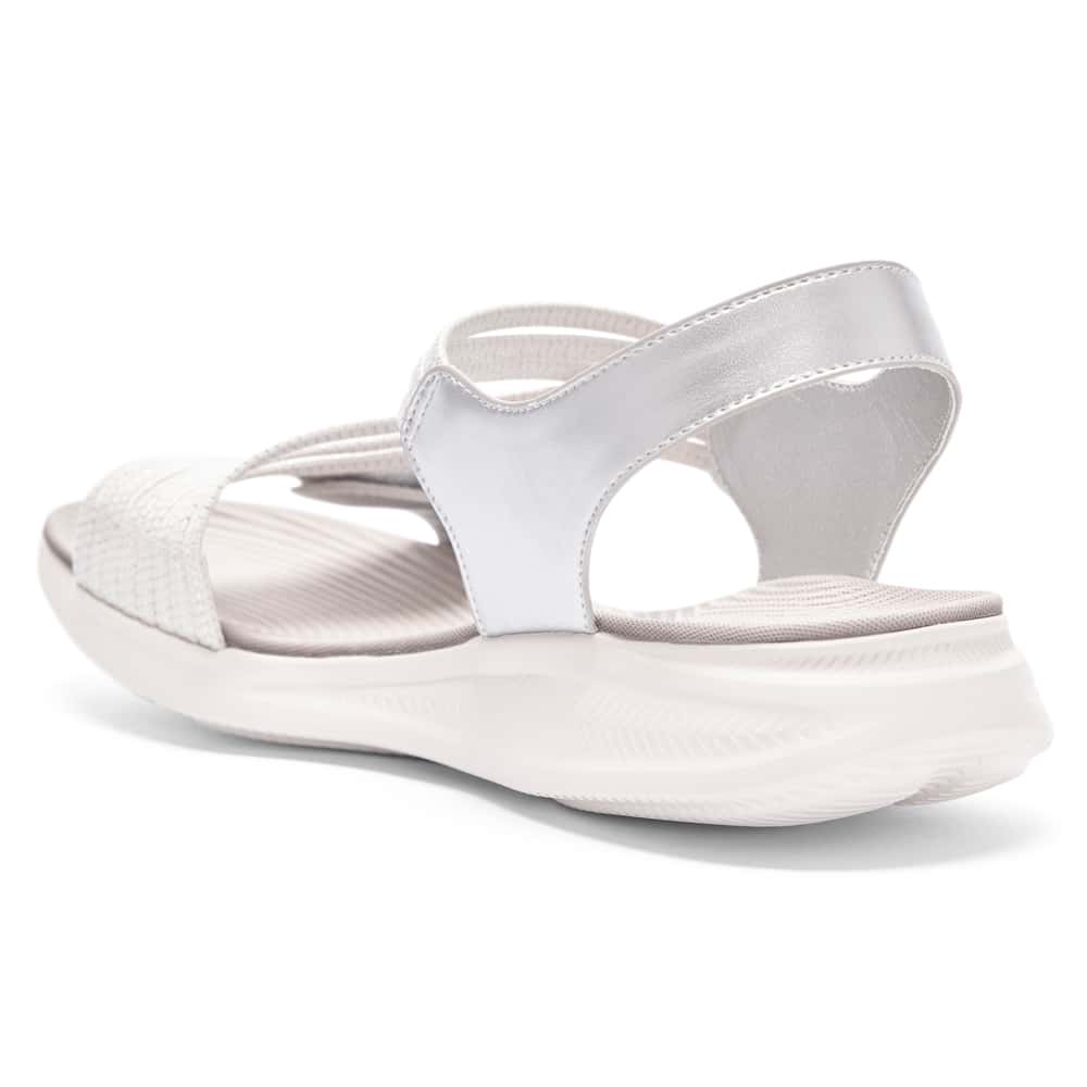 Neon Sandal in Silver