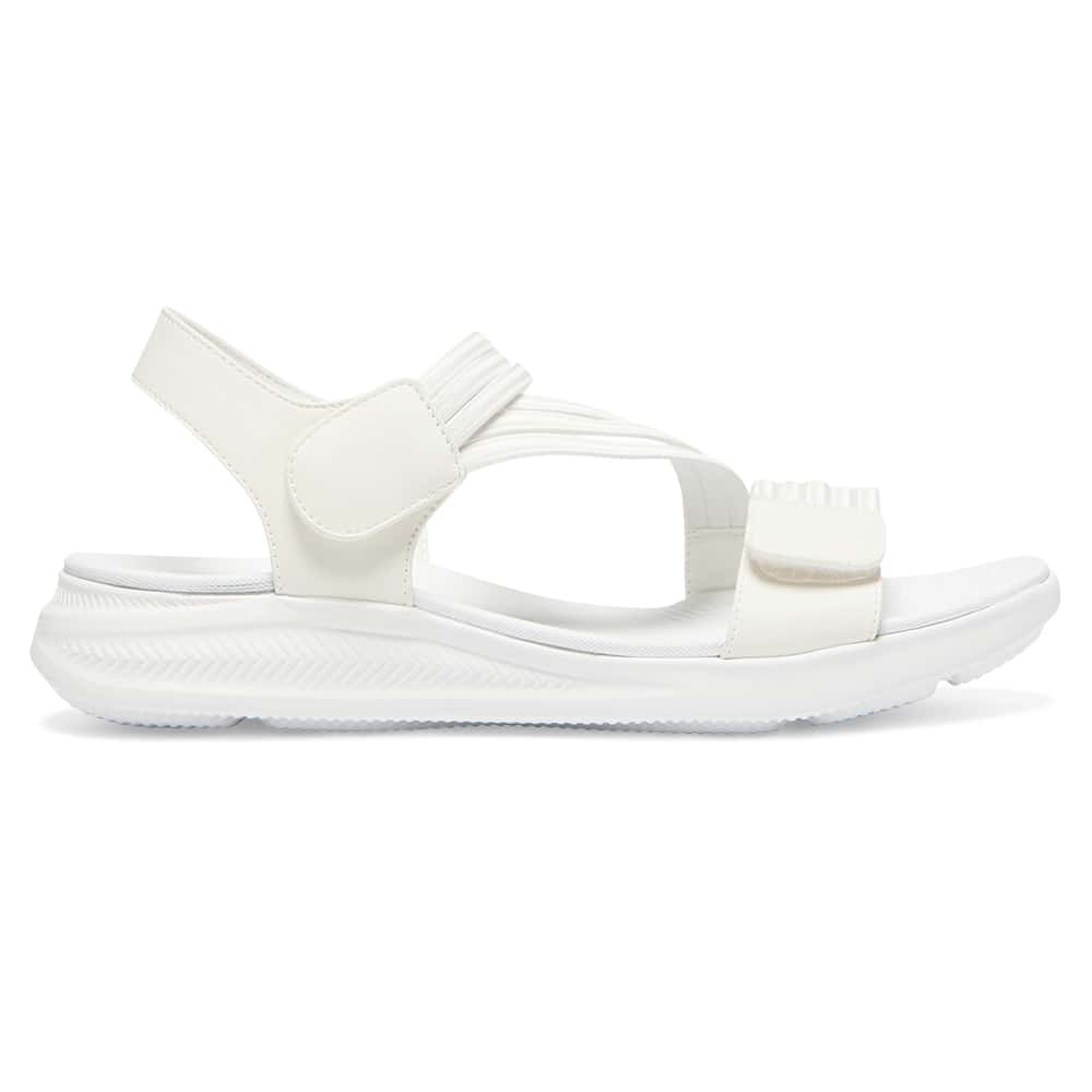 Neon Sandal in White