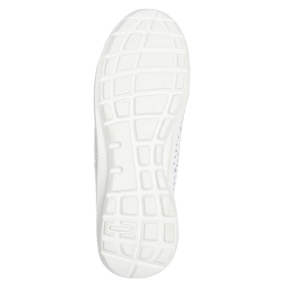 Patrice Sneaker in White Diamante