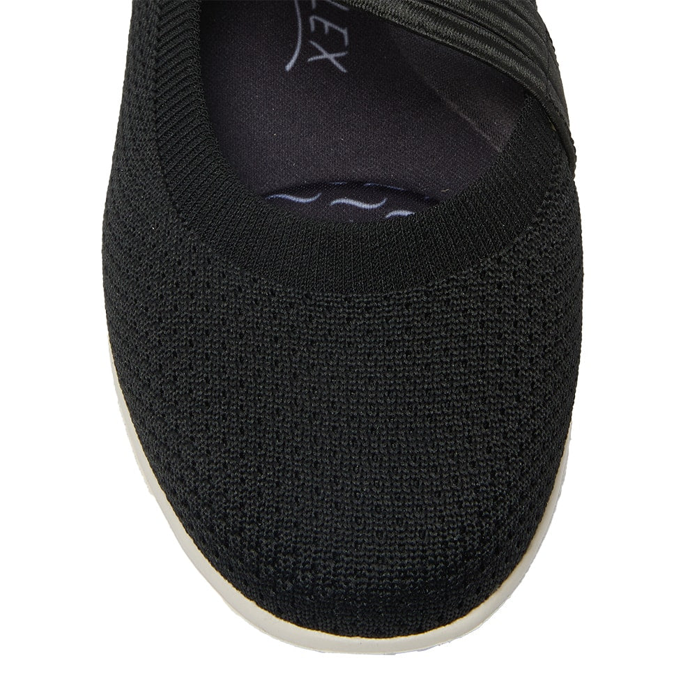 Patsy Ballet Flat in Black