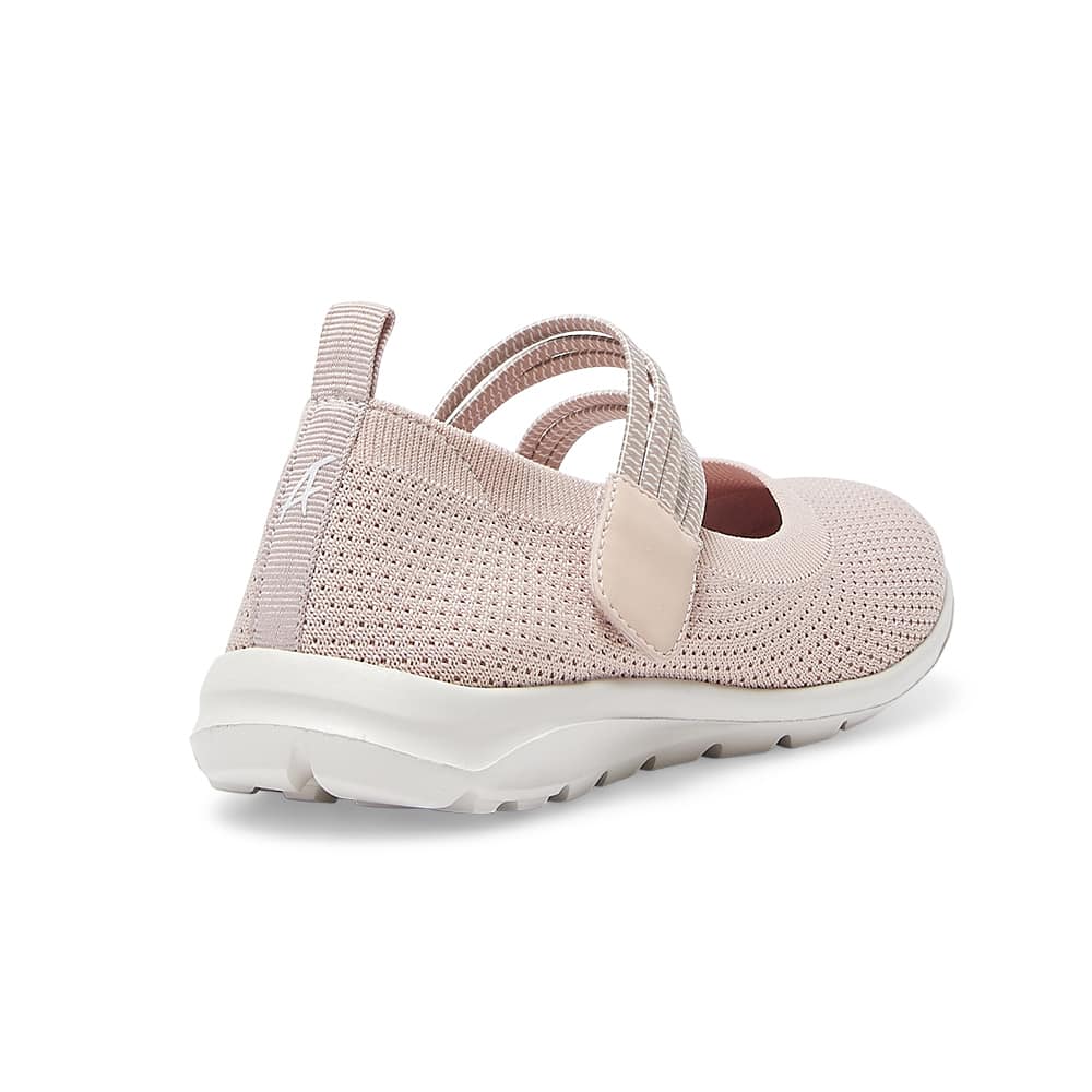 Patsy Ballet Flat in Blush Stretch