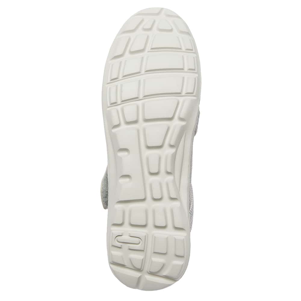 Patsy Ballet Flat in Light Grey Stretch