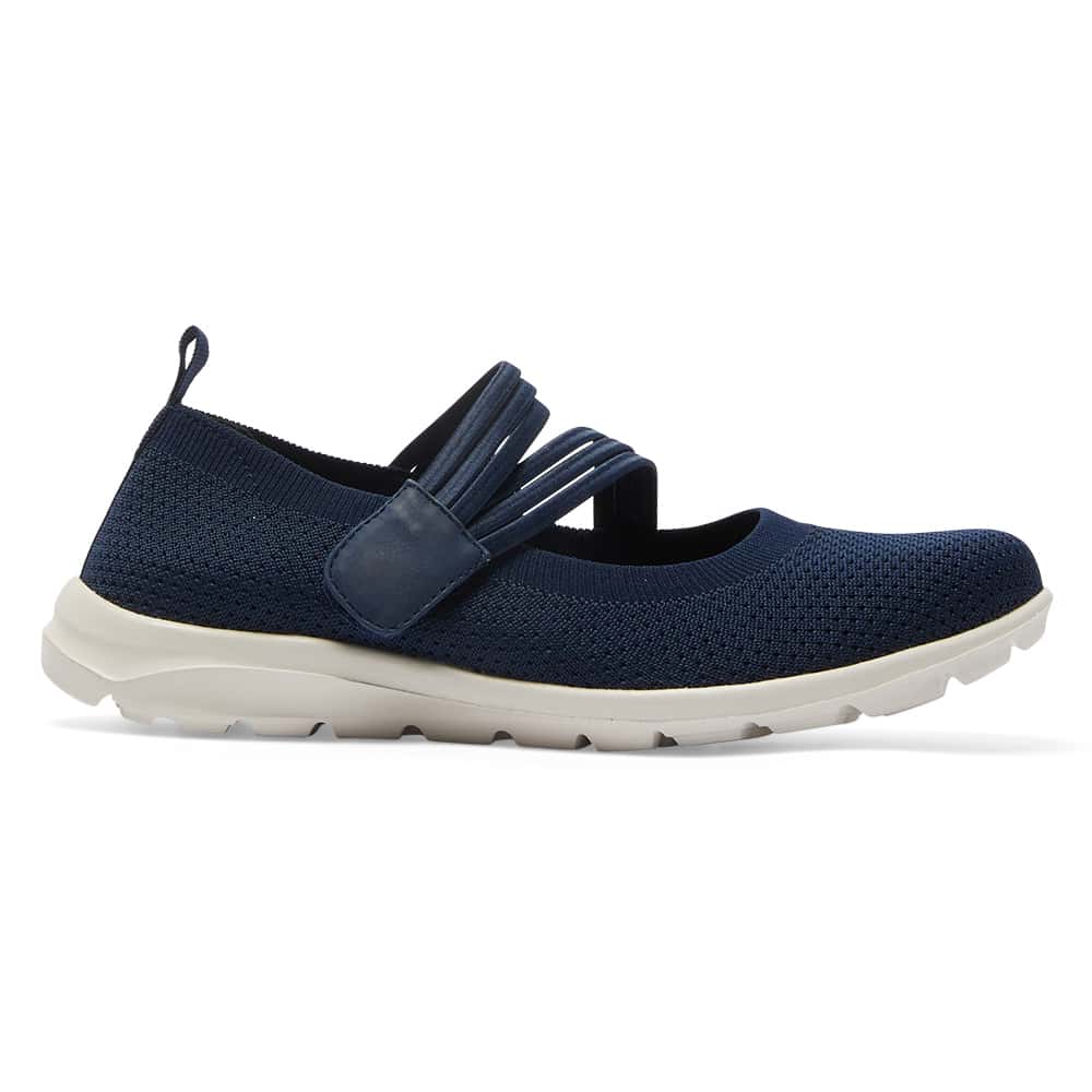 Patsy Ballet Flat in Navy