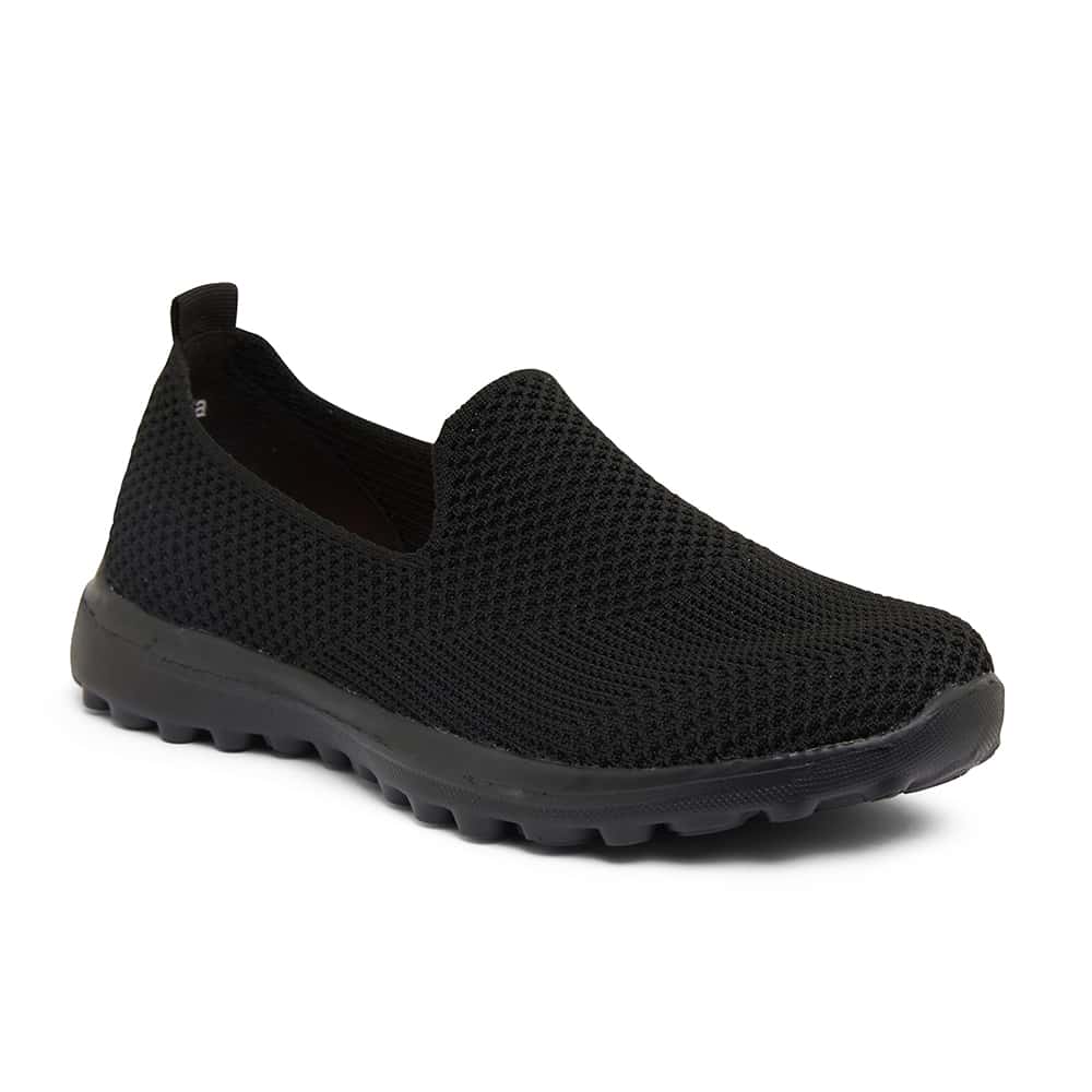 Peak Sneaker in Black On Black | Active Flex | Shoe HQ