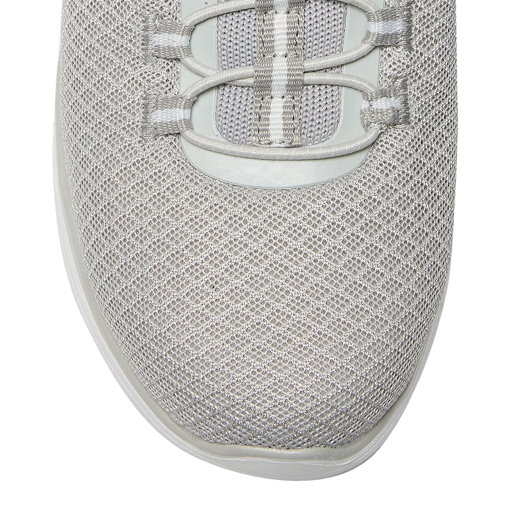 Quattro Sneaker in Light Grey Knit