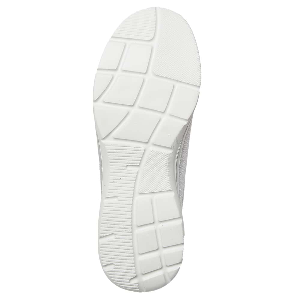 Quattro Sneaker in White Knit