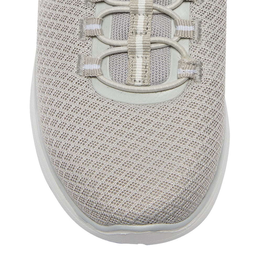 Quest Flat in Light Grey Knit