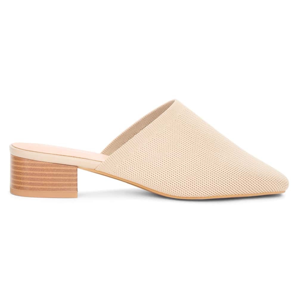Rafa Heel in Natural Knit