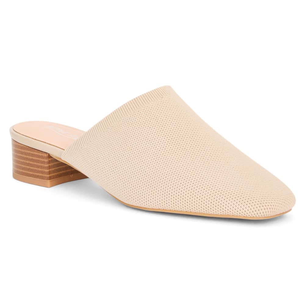 Rafa Heel in Natural Knit