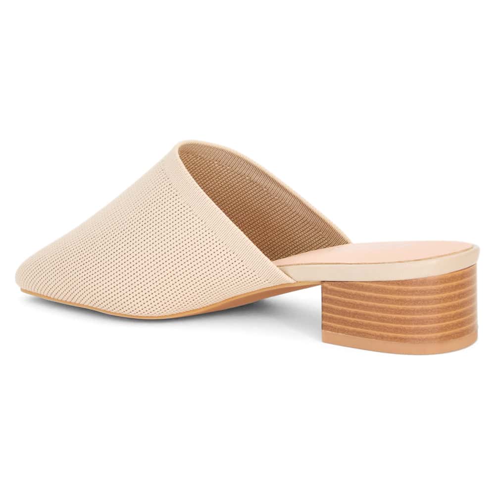Rafa Heel in Natural Knit