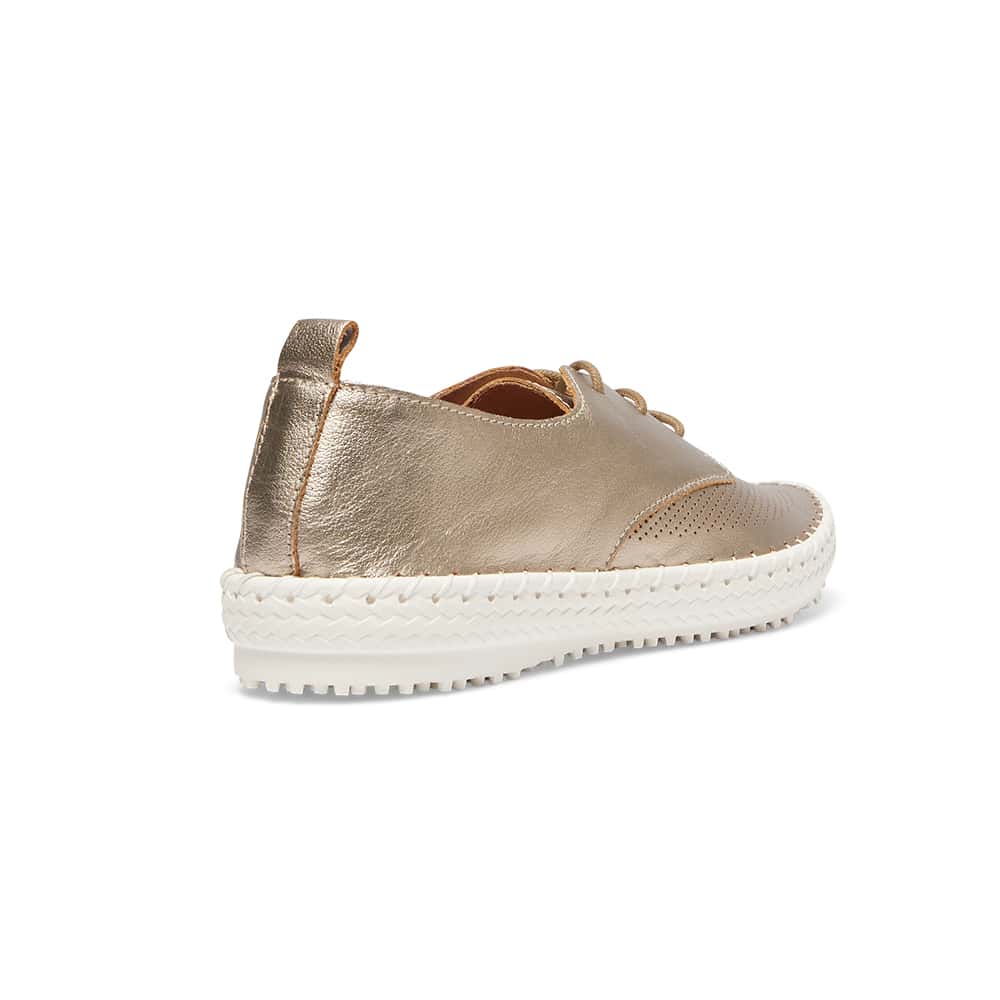 Ripley Sneaker in Pewter Leather
