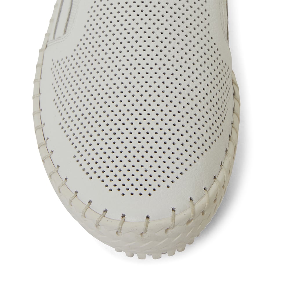 Riva Sneaker in White Leather