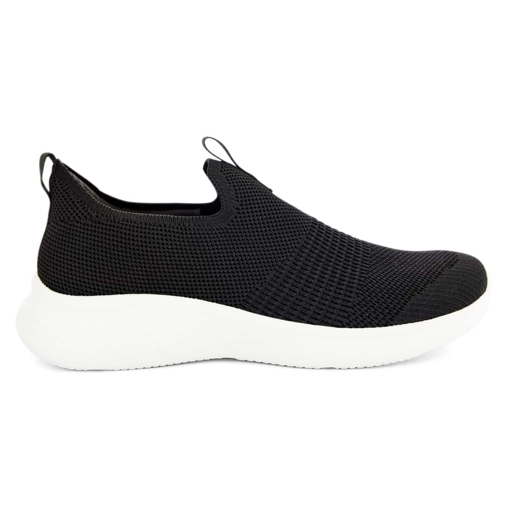 Yard Sneaker in Black And White