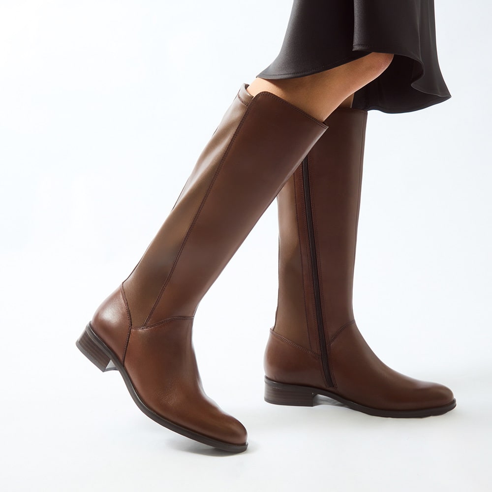 Alastair Boot in Brown Leather