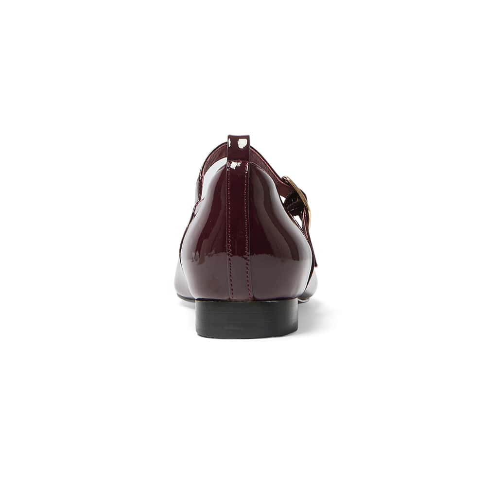 Bonnie Flat in Wine Patent