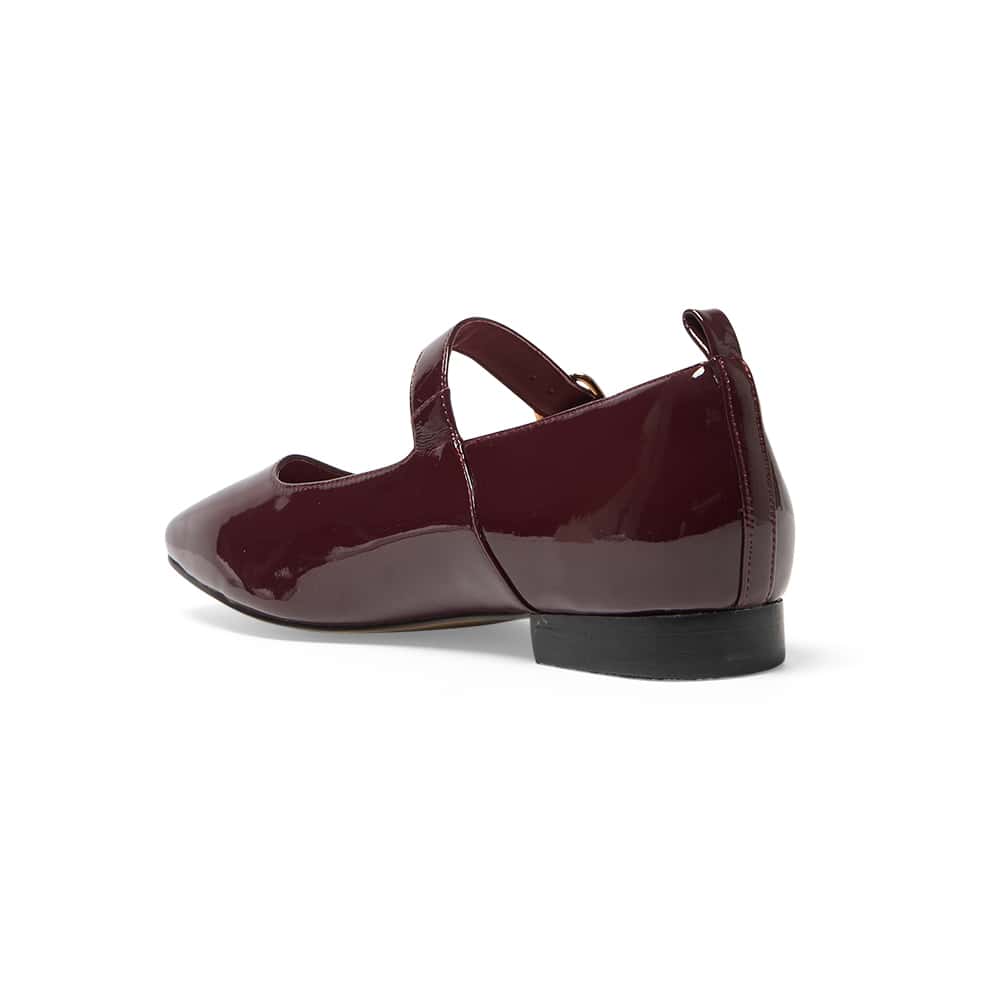 Bonnie Flat in Wine Patent