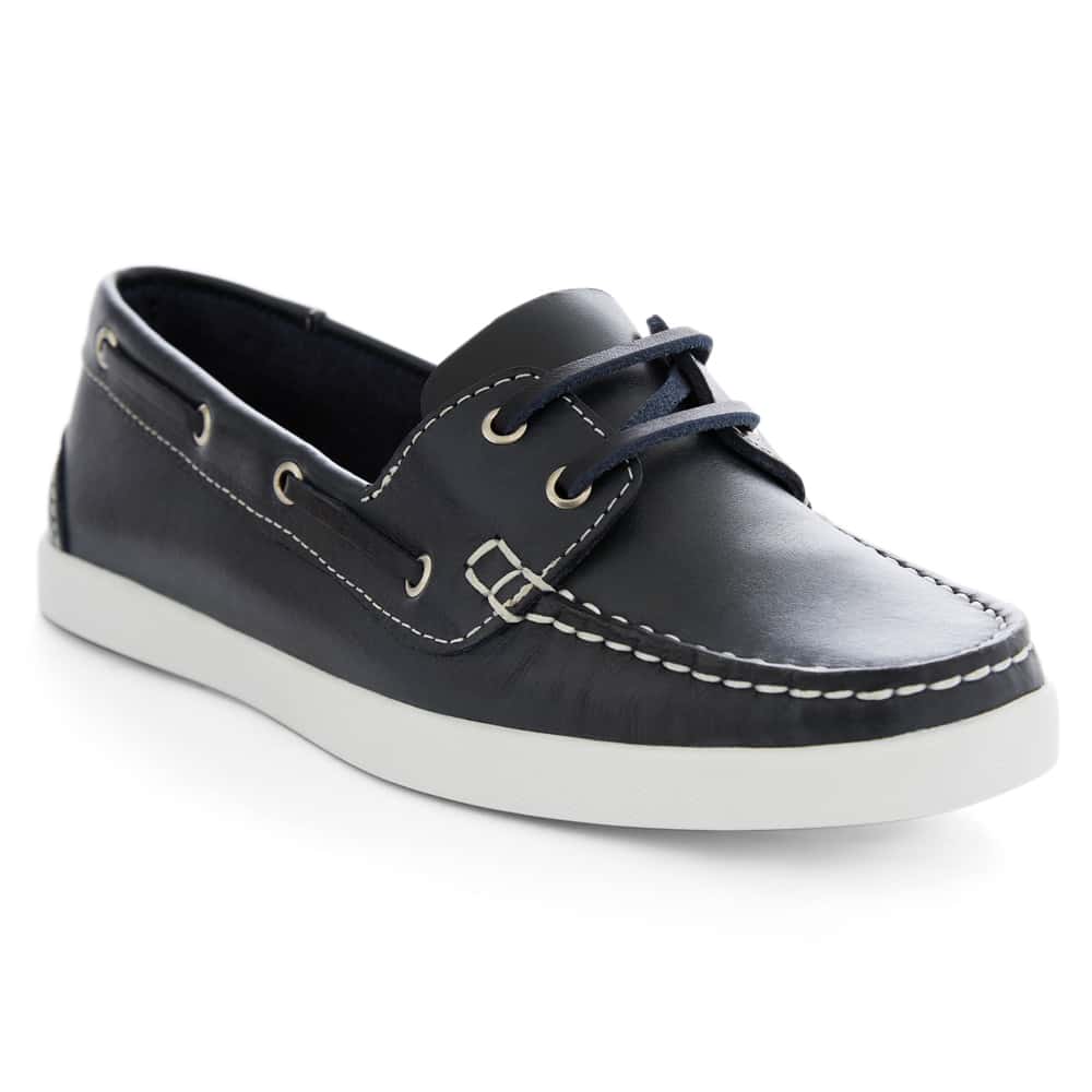 Campus Loafer in Navy Leather
